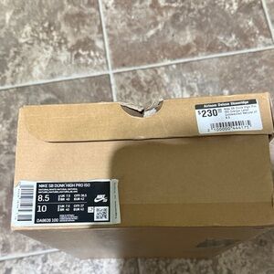 Nike SB Dunk High Pro ISO in Black and White